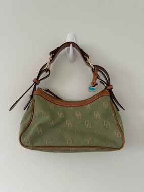 Dooney & Bourke Green Hobo Shoulder Bag
